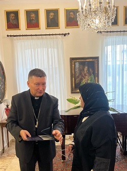 دیدار با سفیر واتیکان در تهران